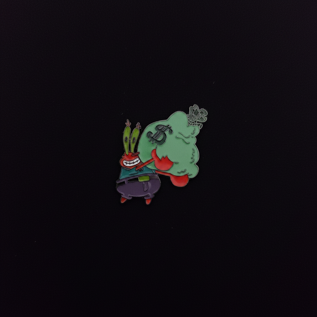SpongeBob Square Pants Mr Krabs Money Pin