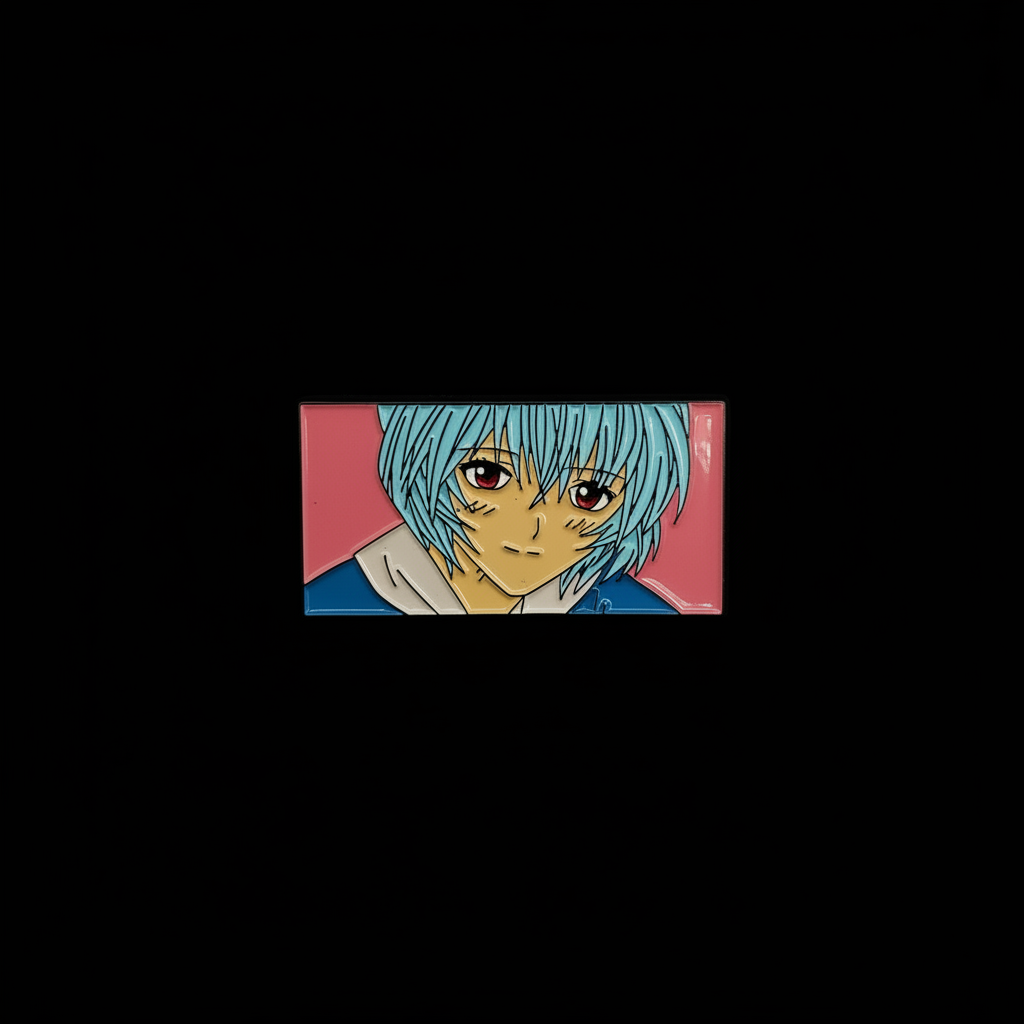 Neon Genesis Evangilion Rei Bar Pin