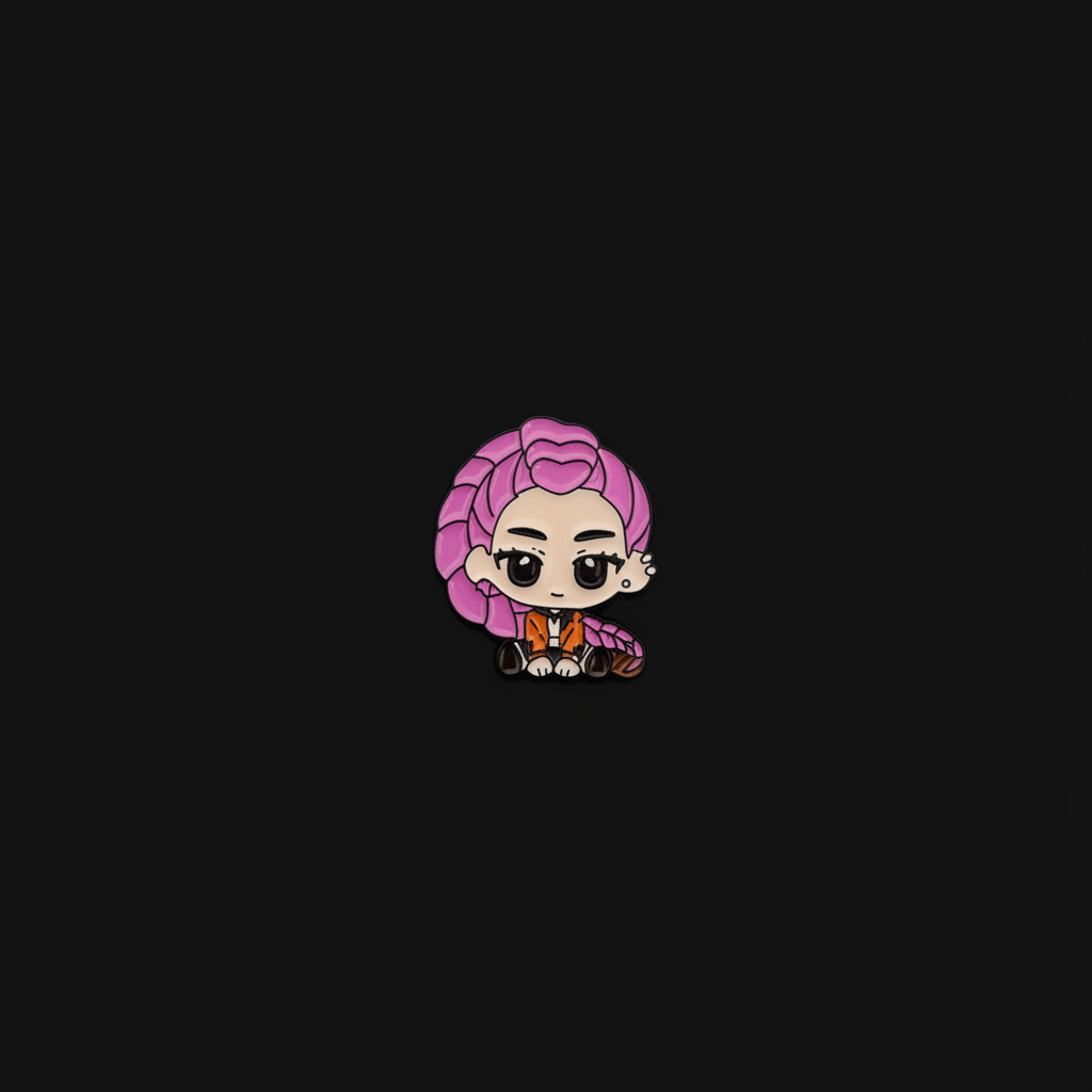 K-Pop Demon Hunters Sitting Hunters Pins