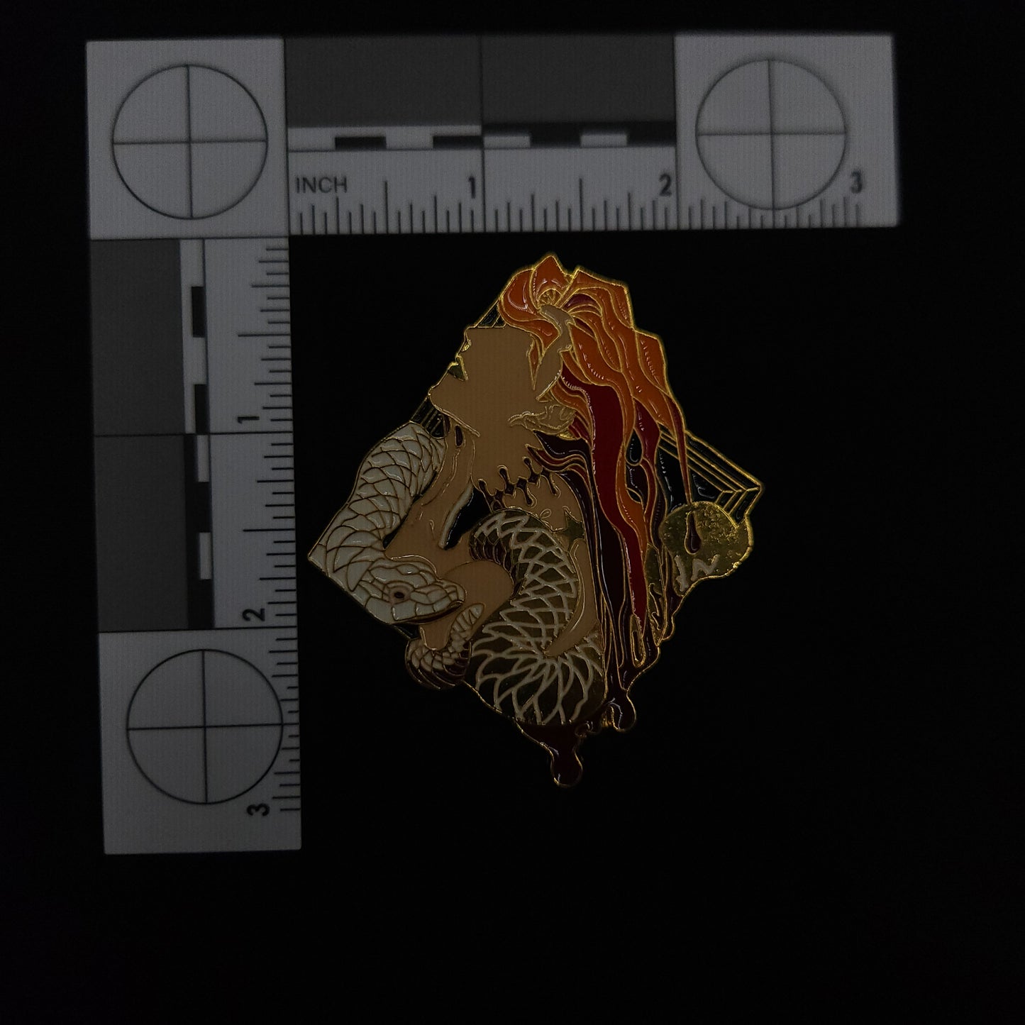 Jojo's Bizarre Adventure Jolyne With Snake Pin