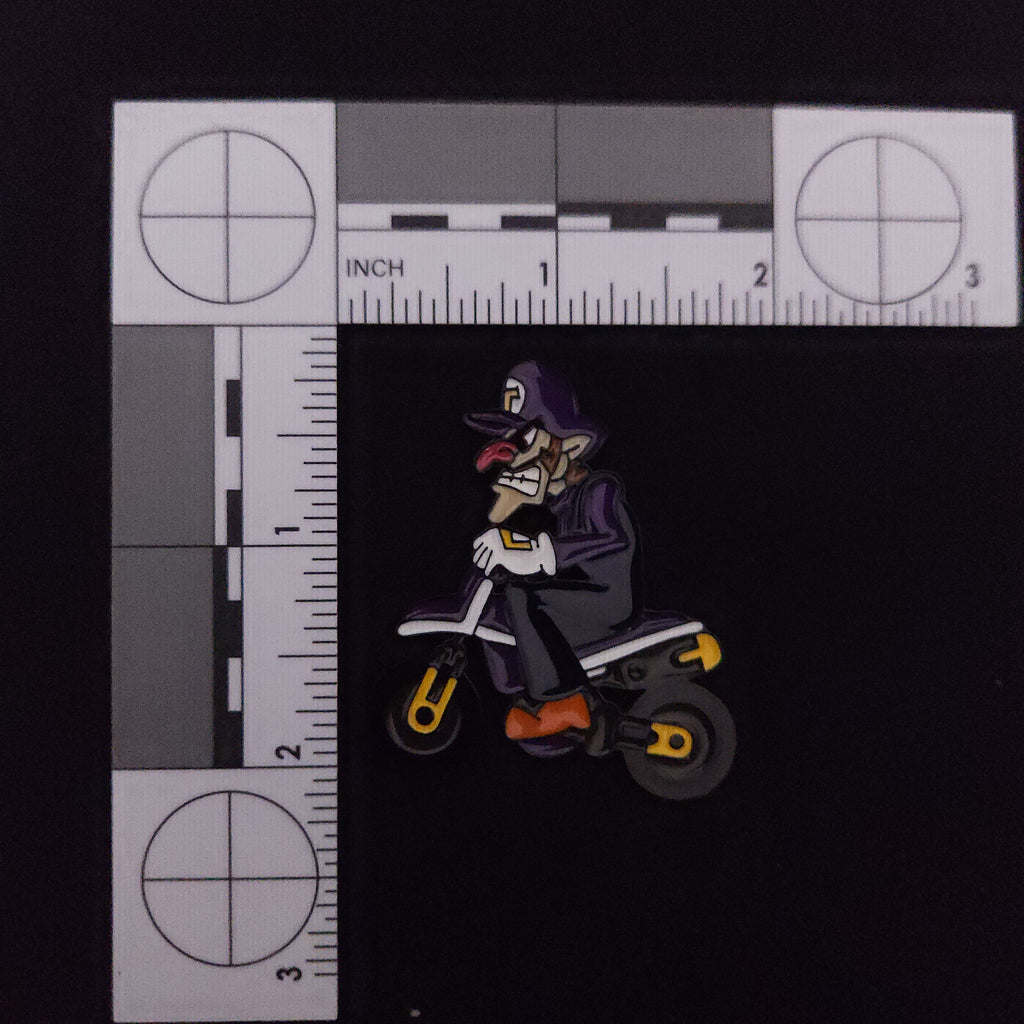 Super Mario Bros. Mario Cart Waluigi Pin