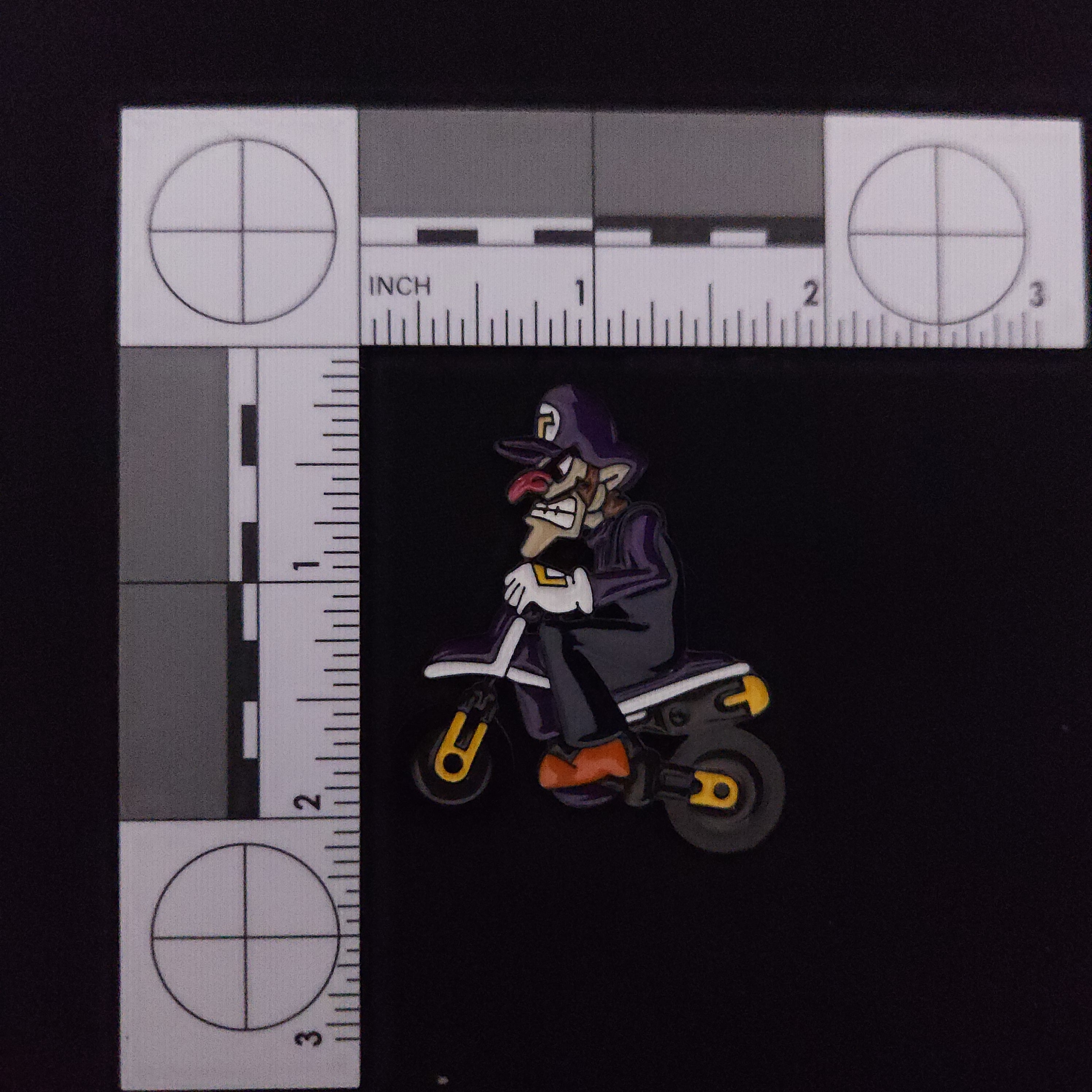 Super Mario Bros. Mario Cart Waluigi Pin