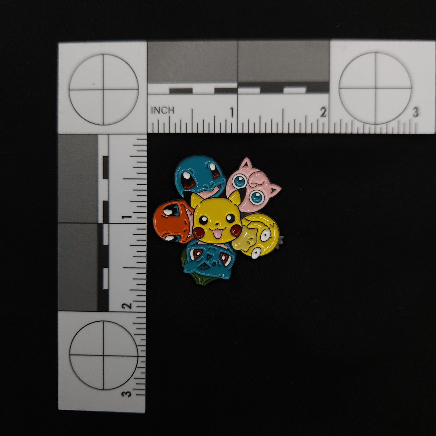 Pokemon Pikachu and Crew Pin