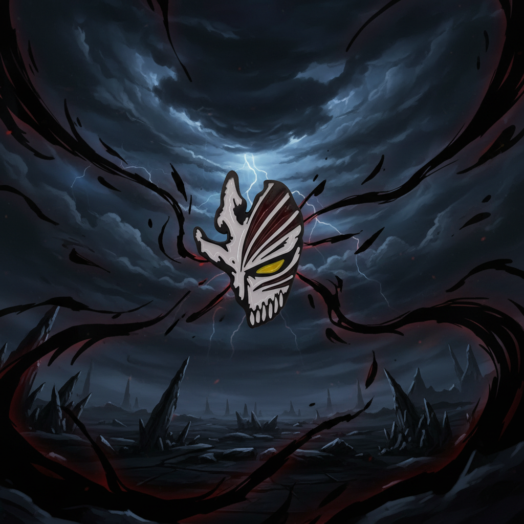 Bleach Ichigo's Hollow Mask Pin