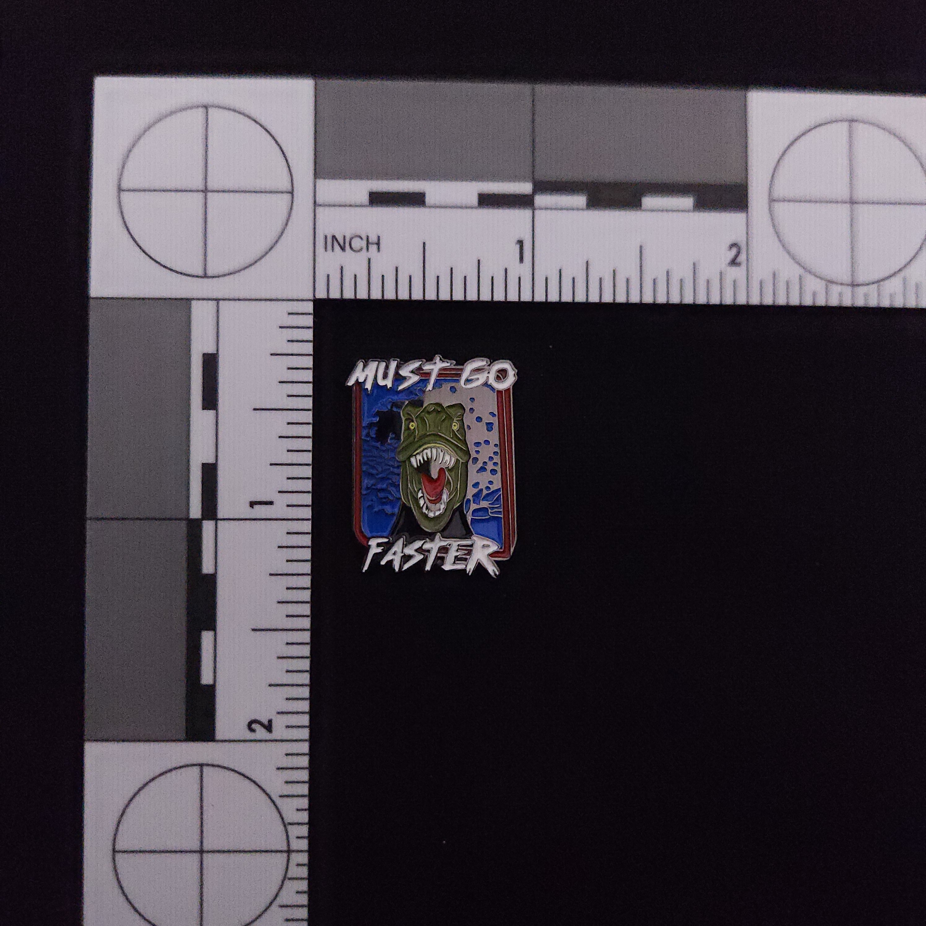Jurassic Park "Must Go Faster" Pin