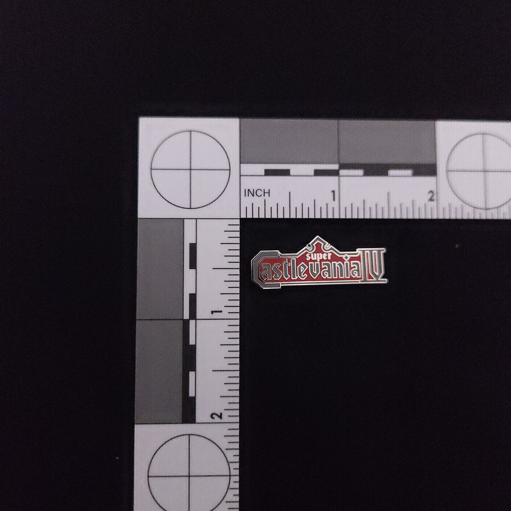 Castlevania Logo Pins