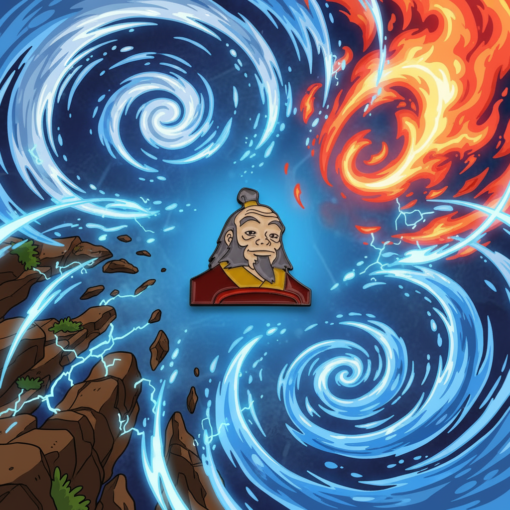 Avatar the Last Airbender Iroh Pin