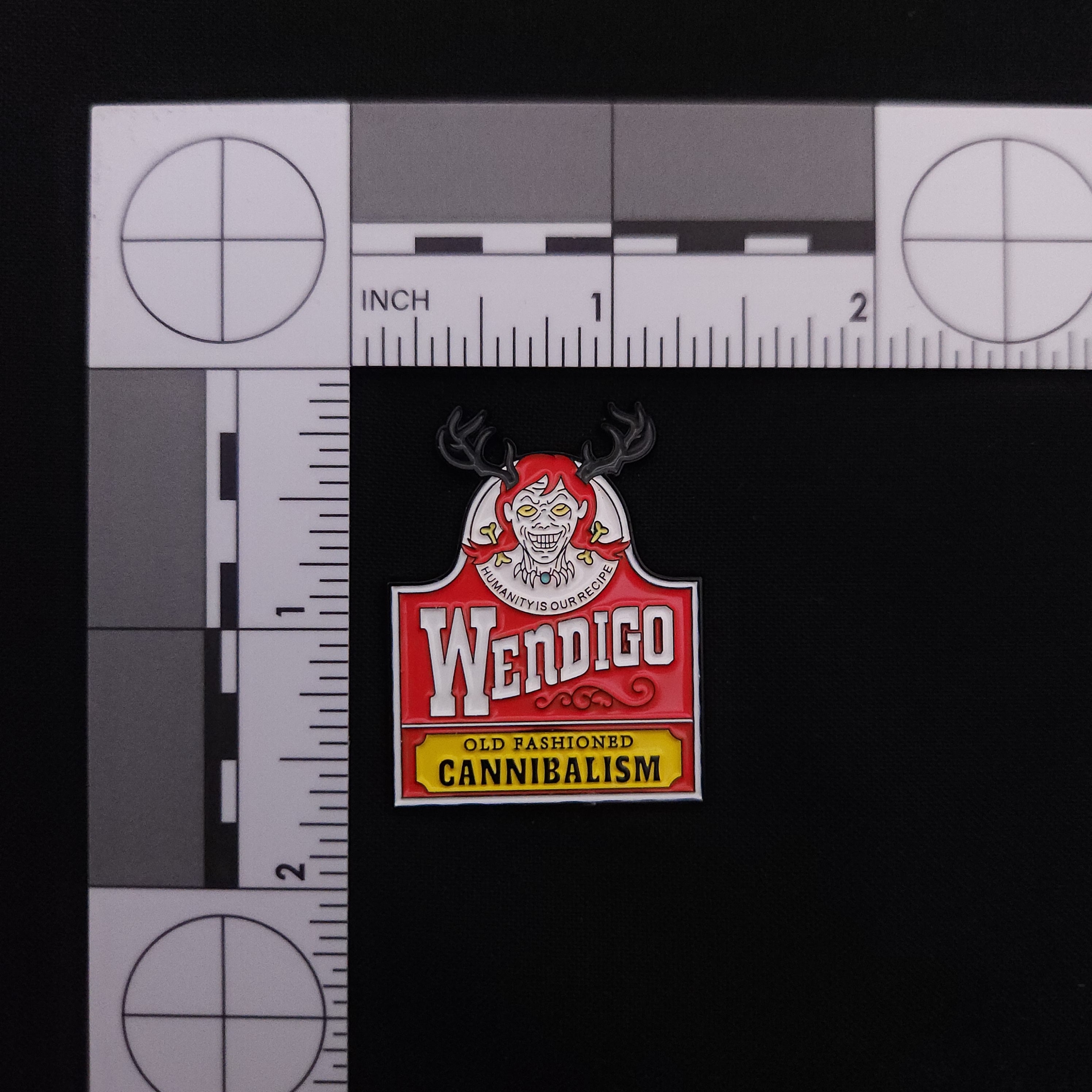 Horror Wendigo Pin