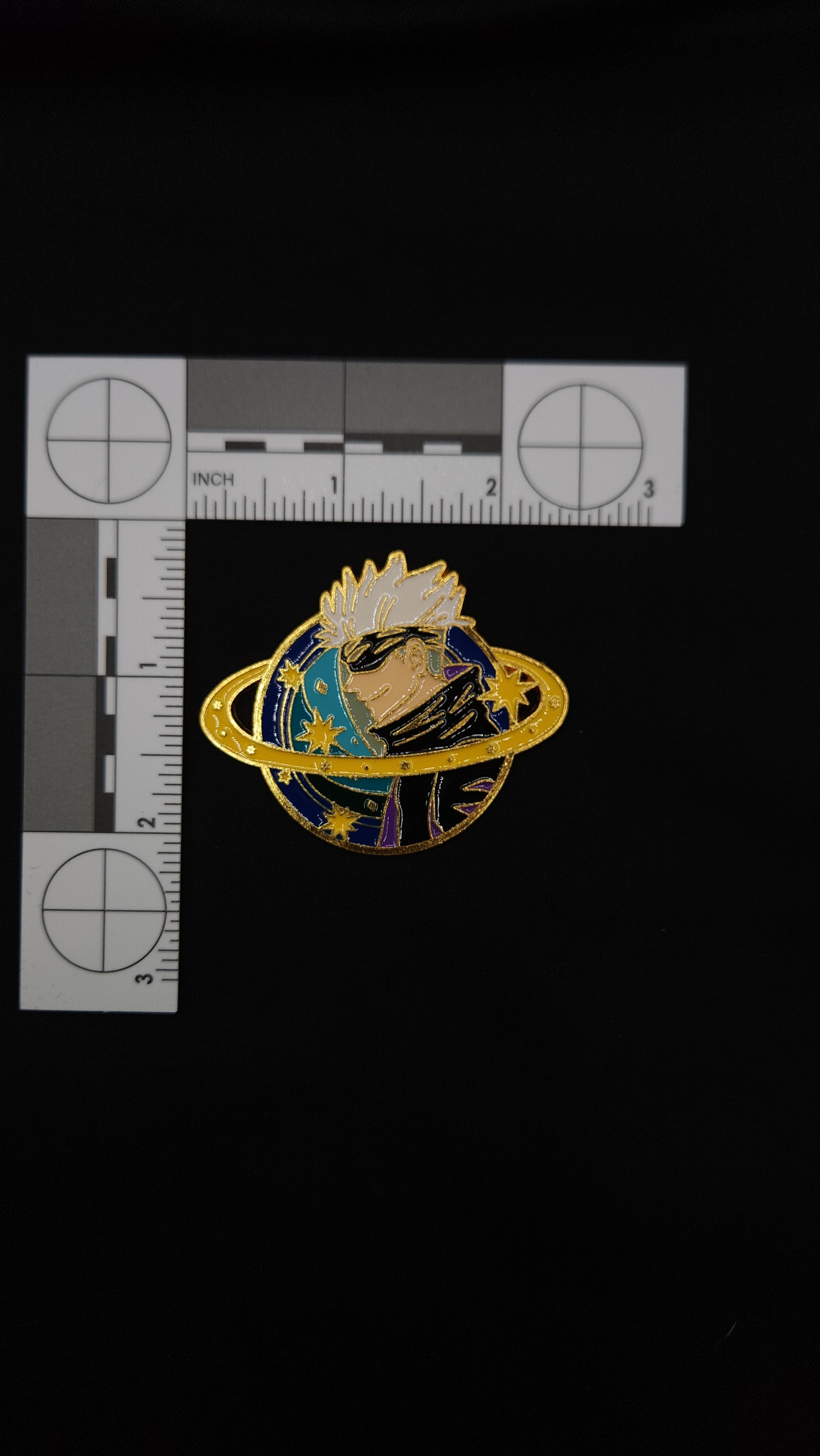 Jujutsu Kaizen Gojo with Stars Pin