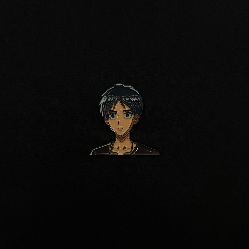 Attack on Titan Young Eren Pin