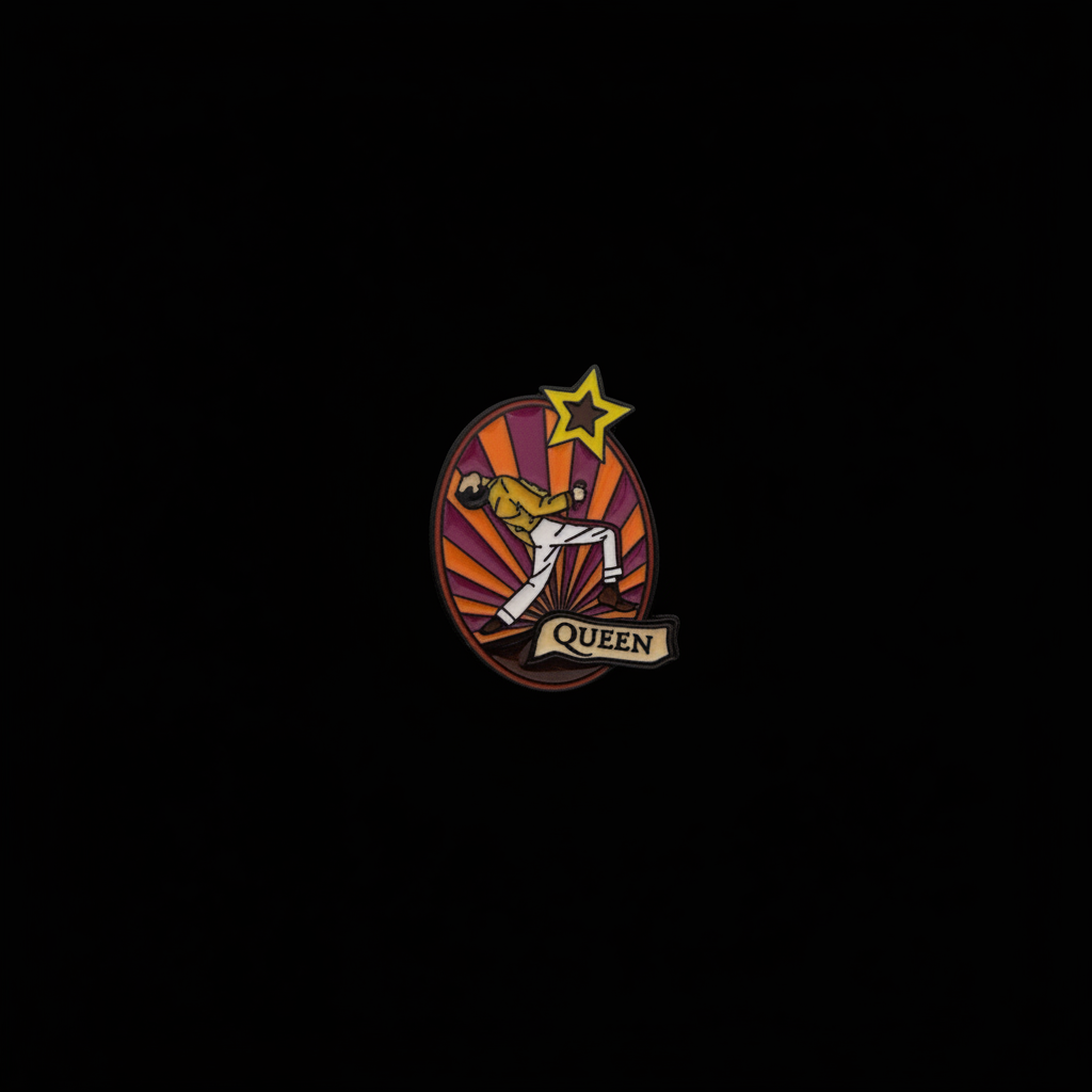 Bands Queen Freddie Mercury Pin