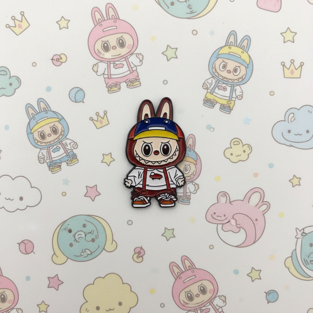 Labubu Old School Cool Pin