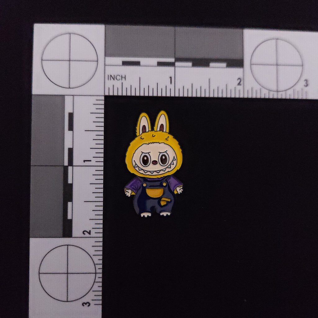 Labubu Farmer Pin