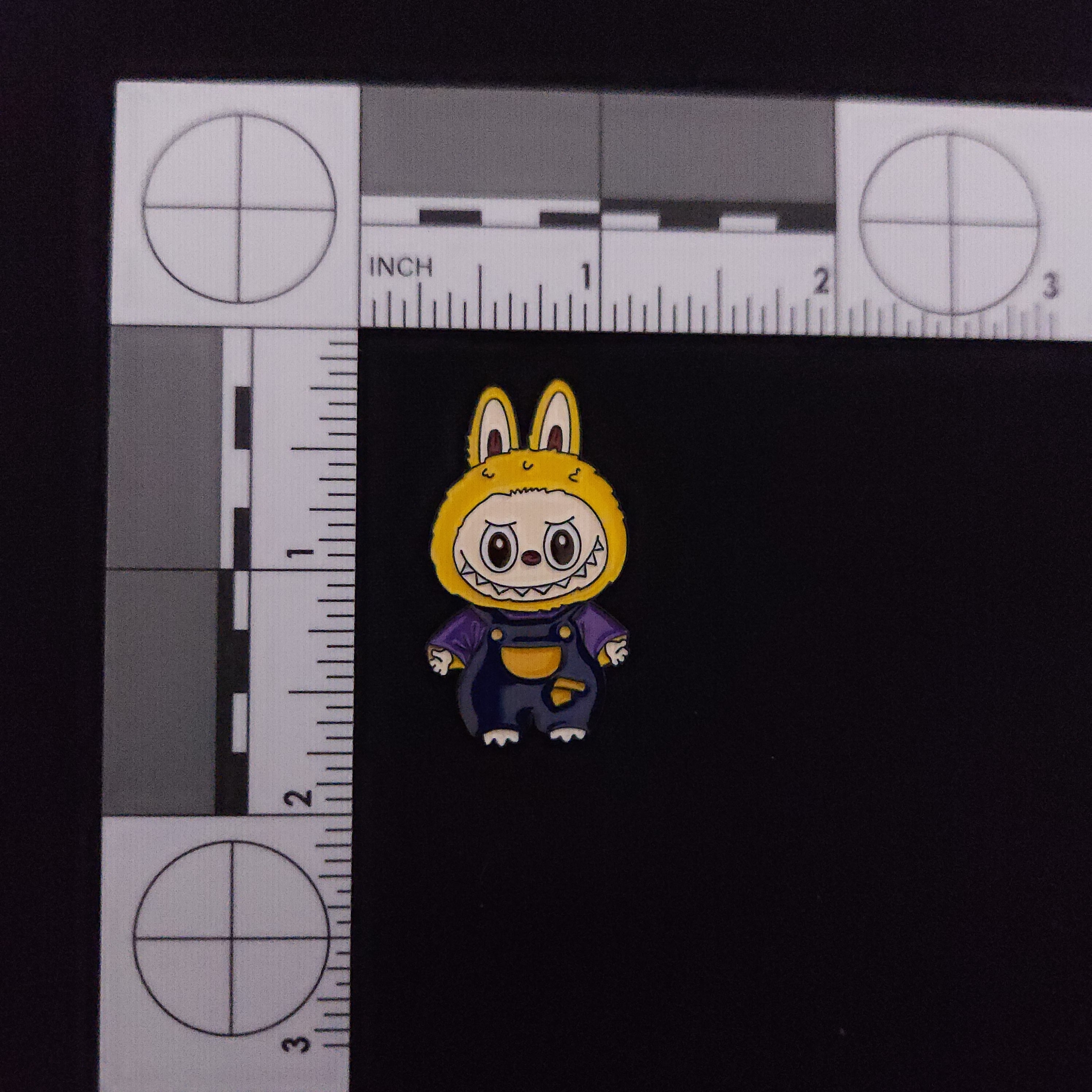 Labubu Farmer Pin