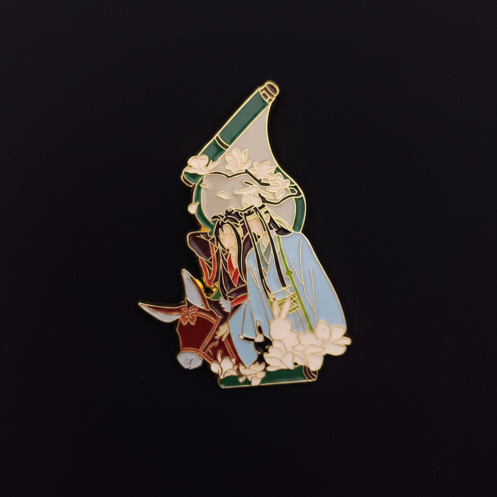 Chinese Animation Wei Wuxian and Lan Wangji Pin