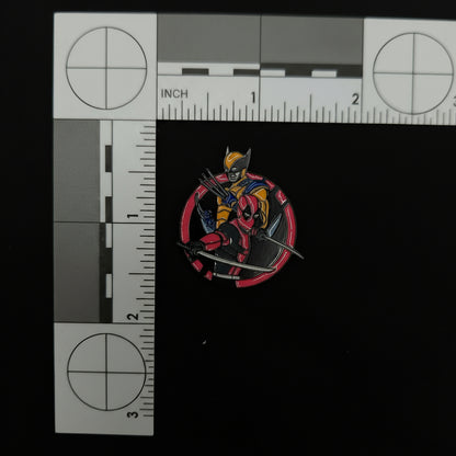 Marvel Wolverine & Deadpool Pin