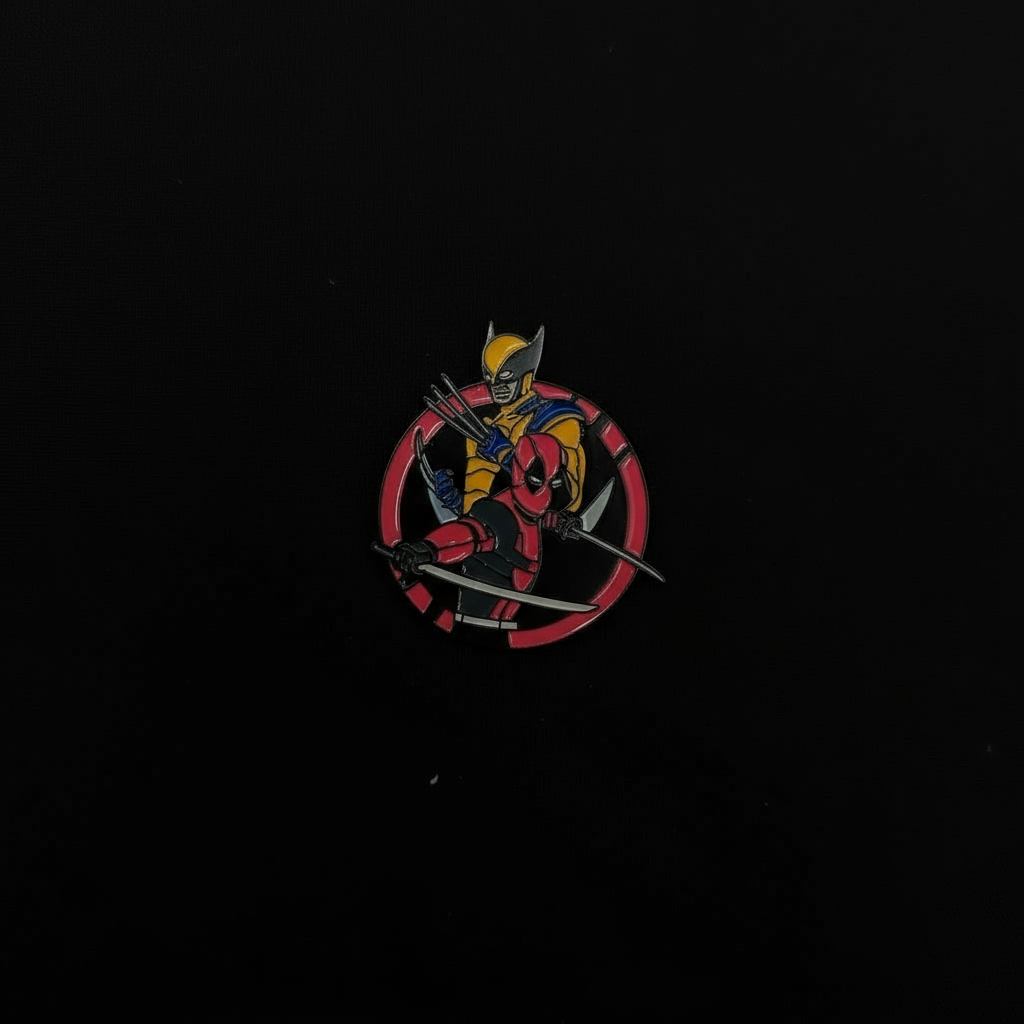 Marvel Wolverine & Deadpool Pin