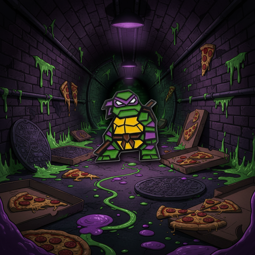 Teenage Mutant Ninja Turtles Donatello Pin
