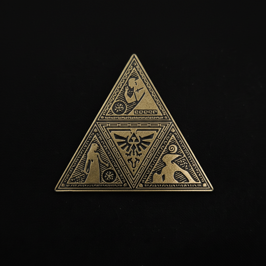 Legend of Zelda Tri Force Pin
