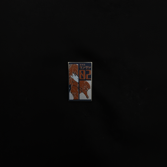 Neon Genesis Evangelion Asuka and EVA Unit-02 Mini Pin