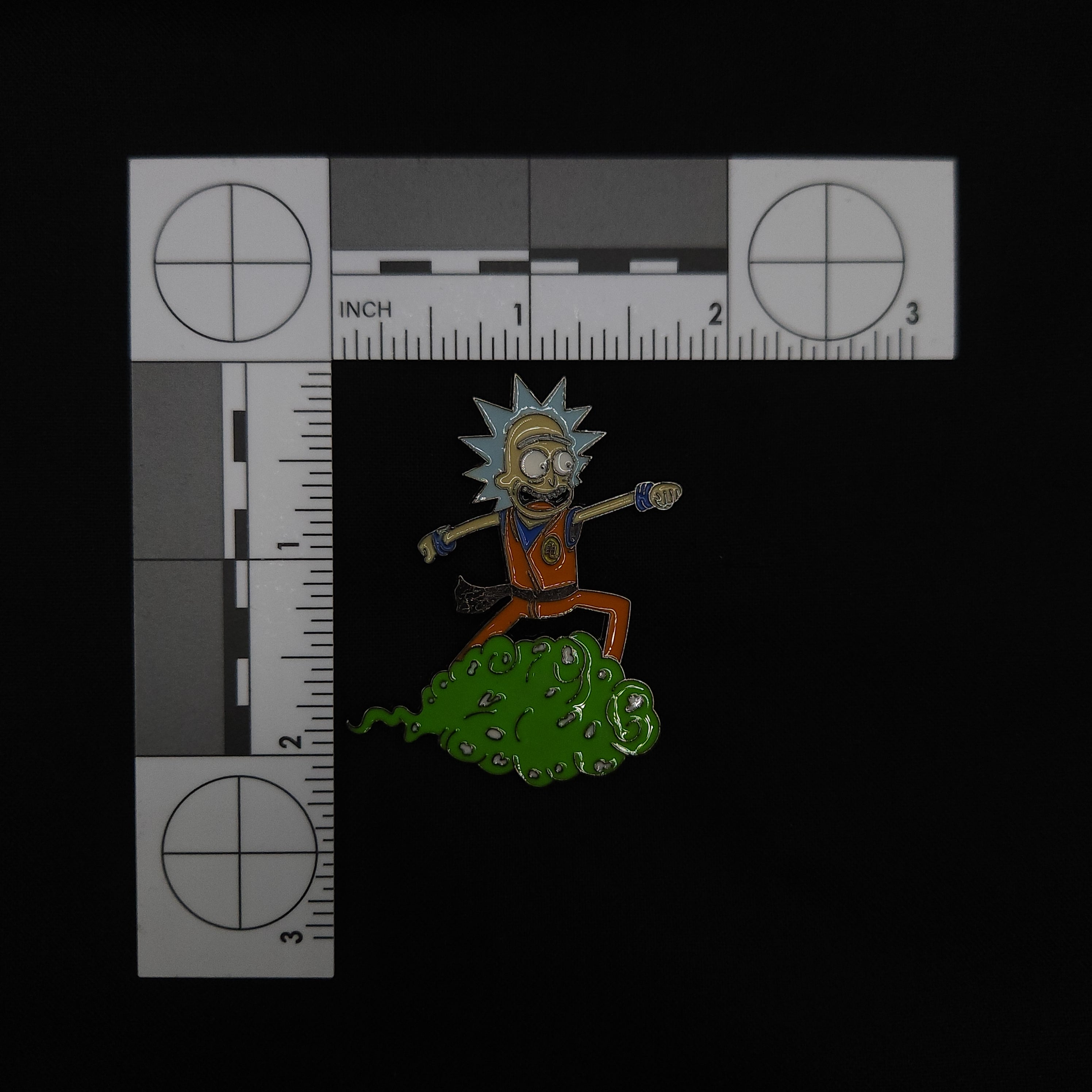 Rick and Morty Goku Rick  Pin