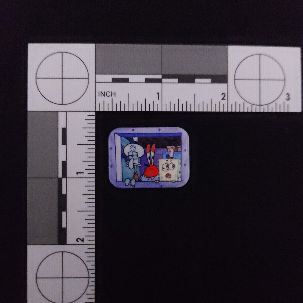 SpongeBob Square Pants SpongeBob Squidward and Mr Krabs Picture Pin