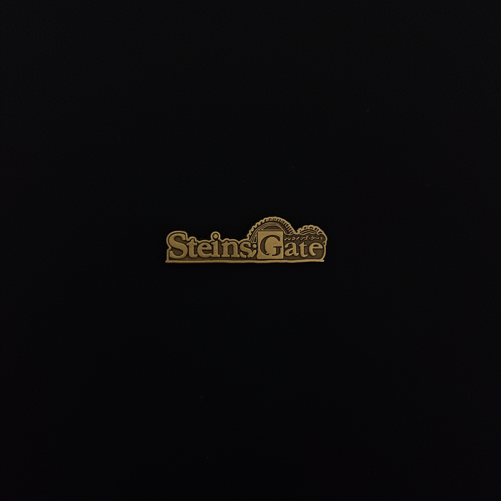 Steins Gate Steins Gate Logo Pin