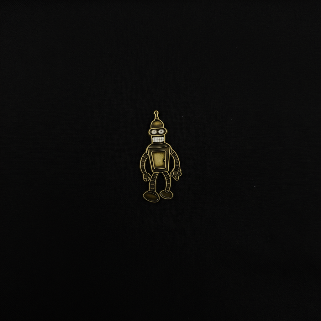 Futurama Golden Bender Pin