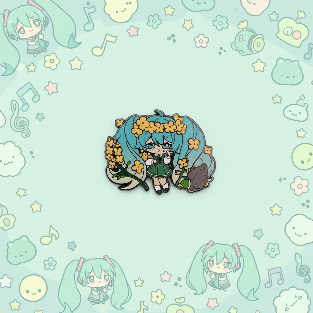 Hatsune Miku Chibi Mini Pins