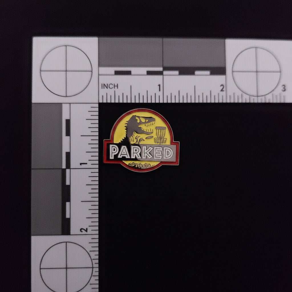 Jurassic Park "Parked" Pin