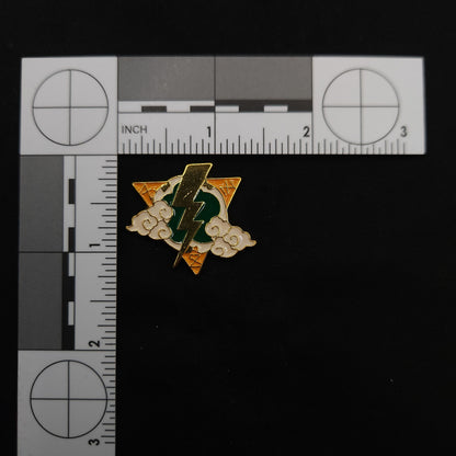 Demon Slayer Zenitsu Logo Pin