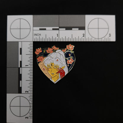 Inuyasha Sesshomaru Heart Pin