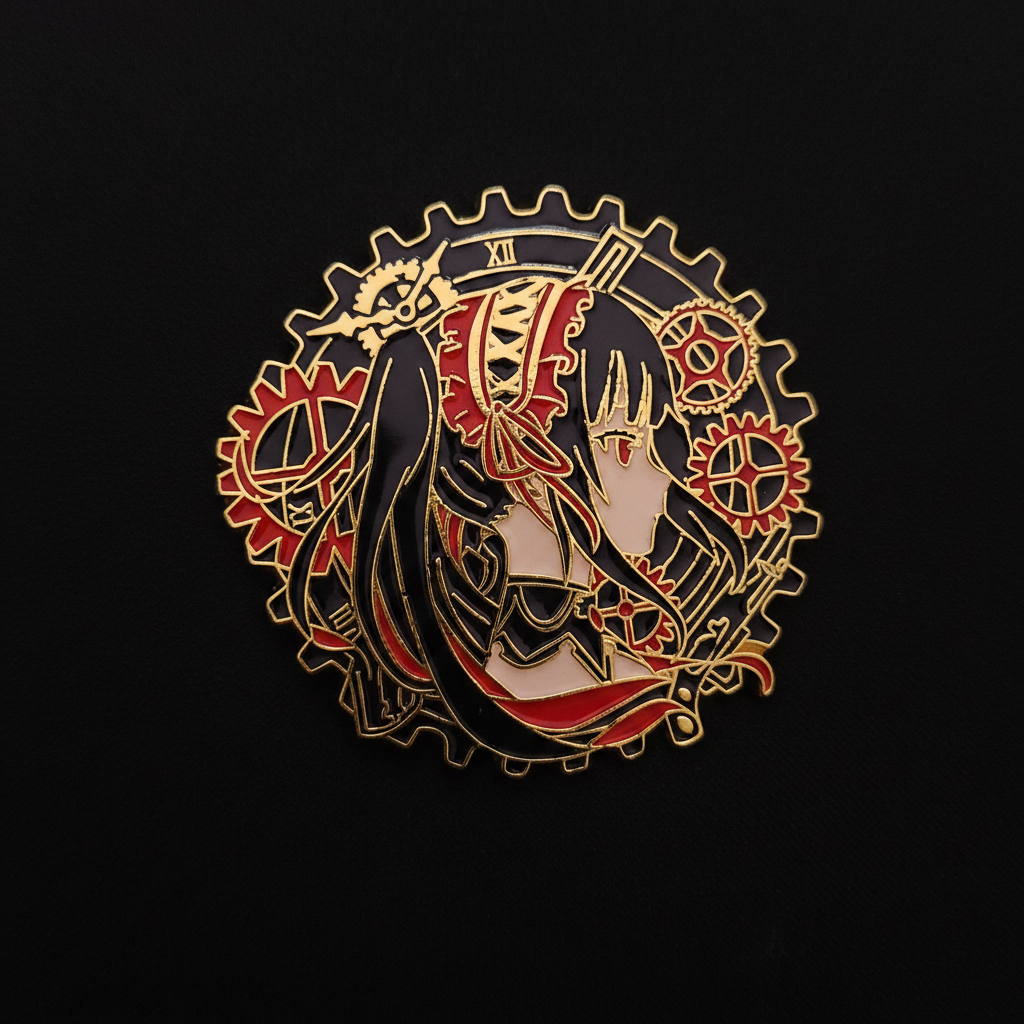 Date A Live Kurumi Tokisaki Pin
