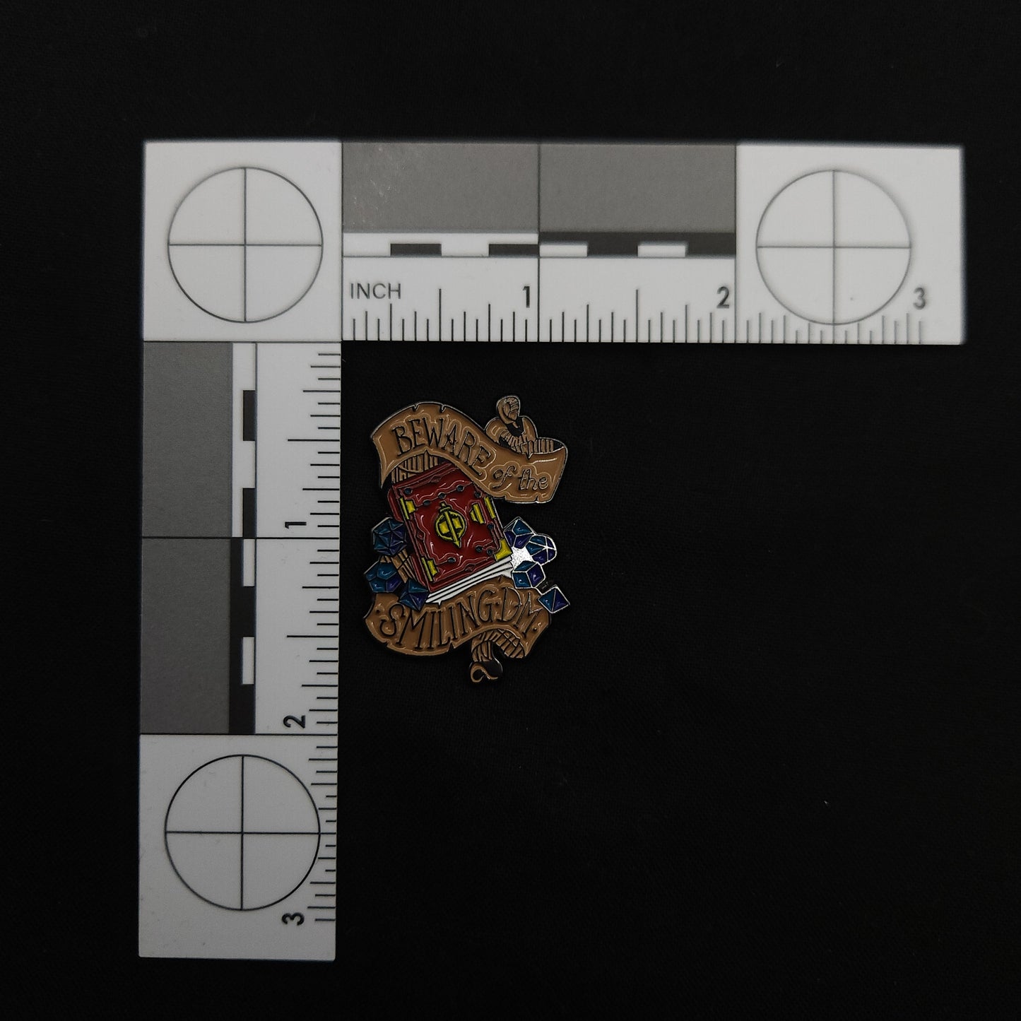 D&D Beware the Smiling DM Pin