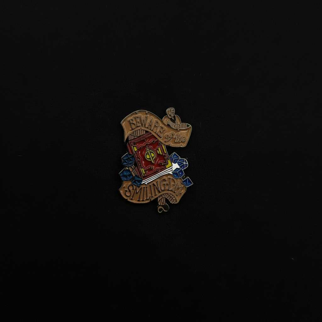 D&D Beware the Smiling DM Pin