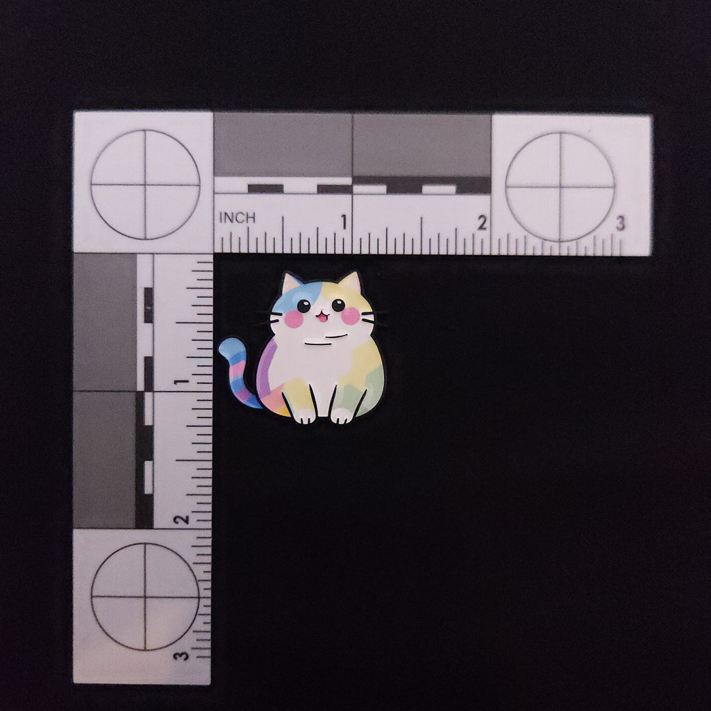 Cats Rainbow Cats Pin