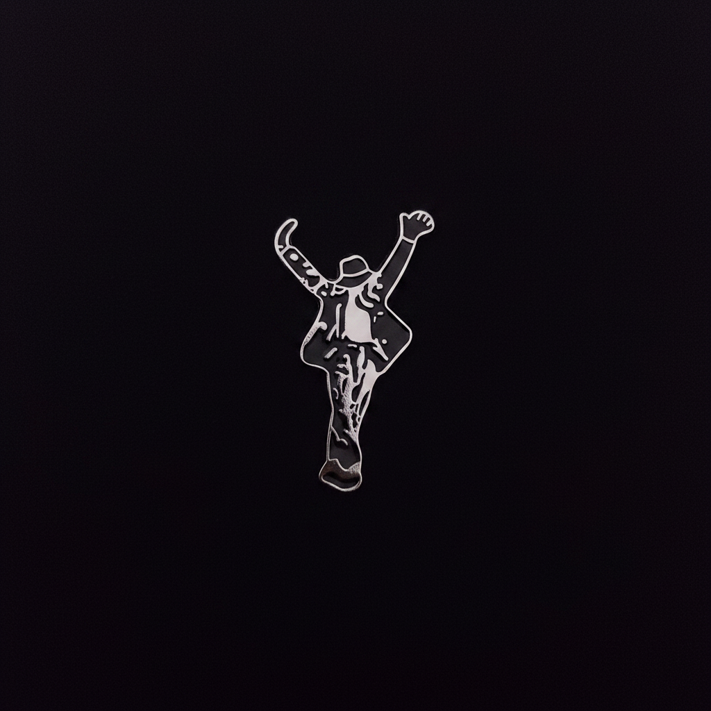 Bands Michael Jackson Silhoutette Pin