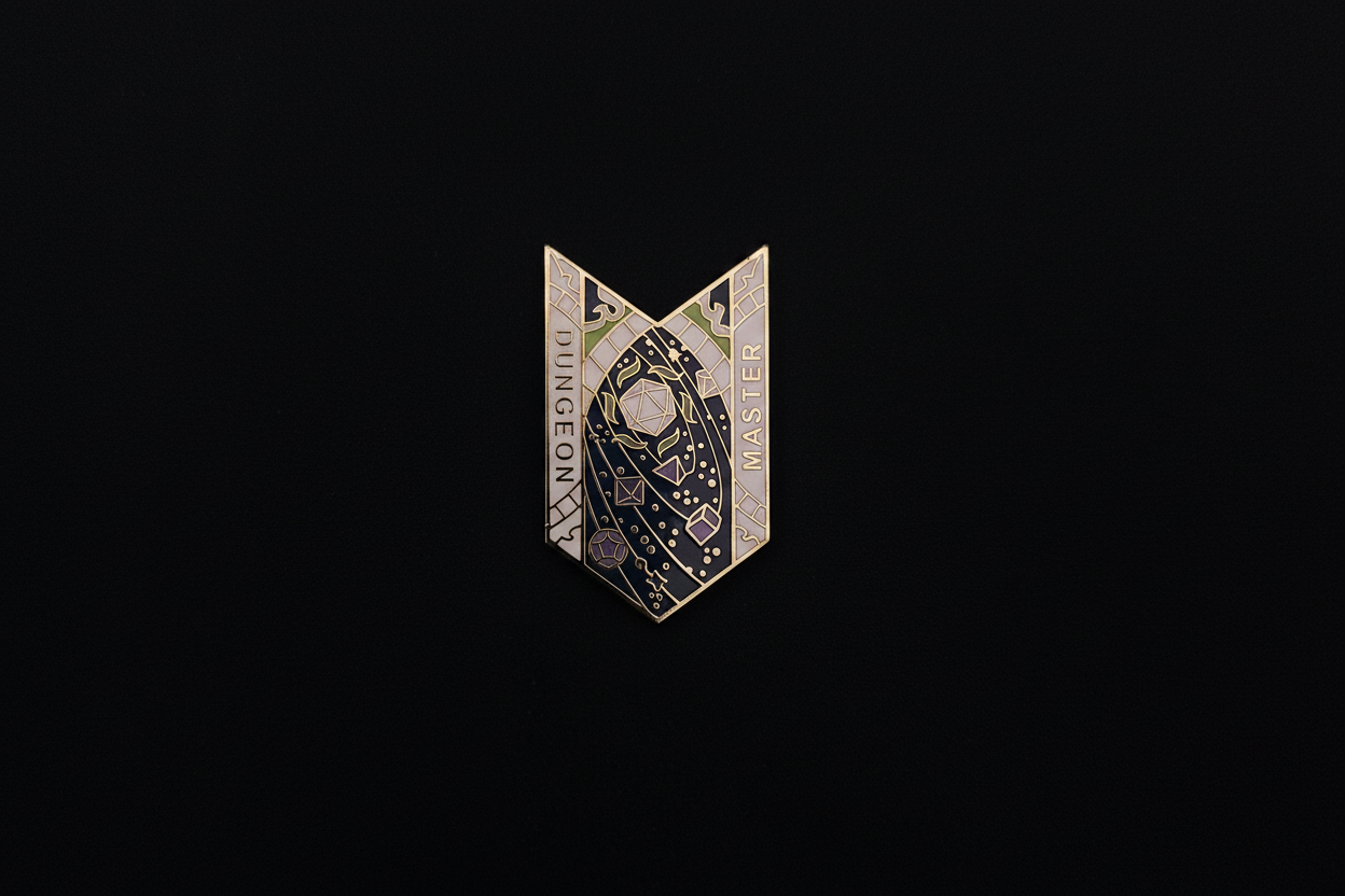 D&D Dungeon Master Pin