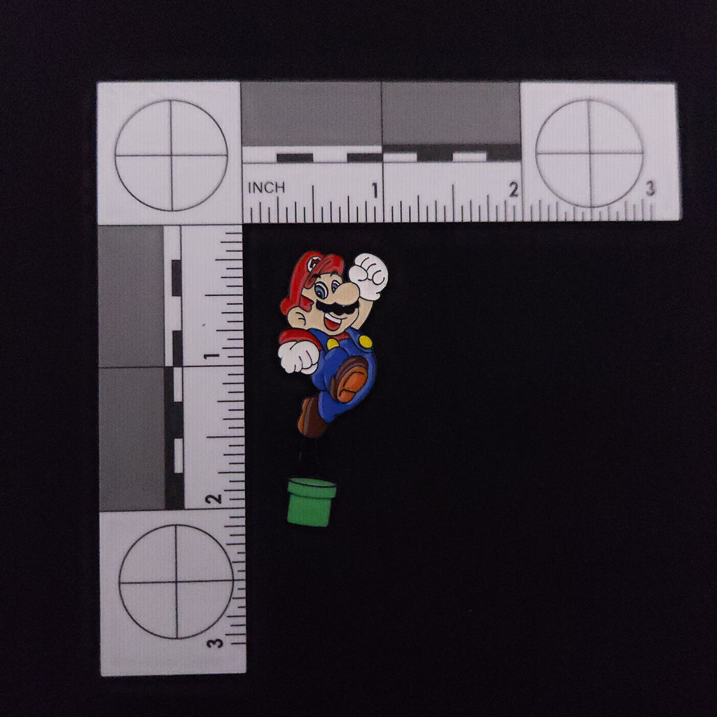 Super Mario Bros. Mario Green Tube Pin