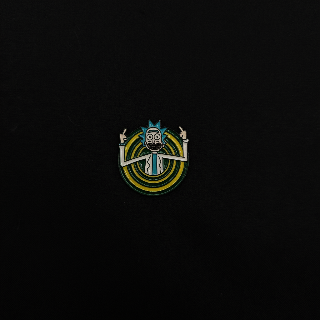 Rick and Morty Portal Rick Pin
