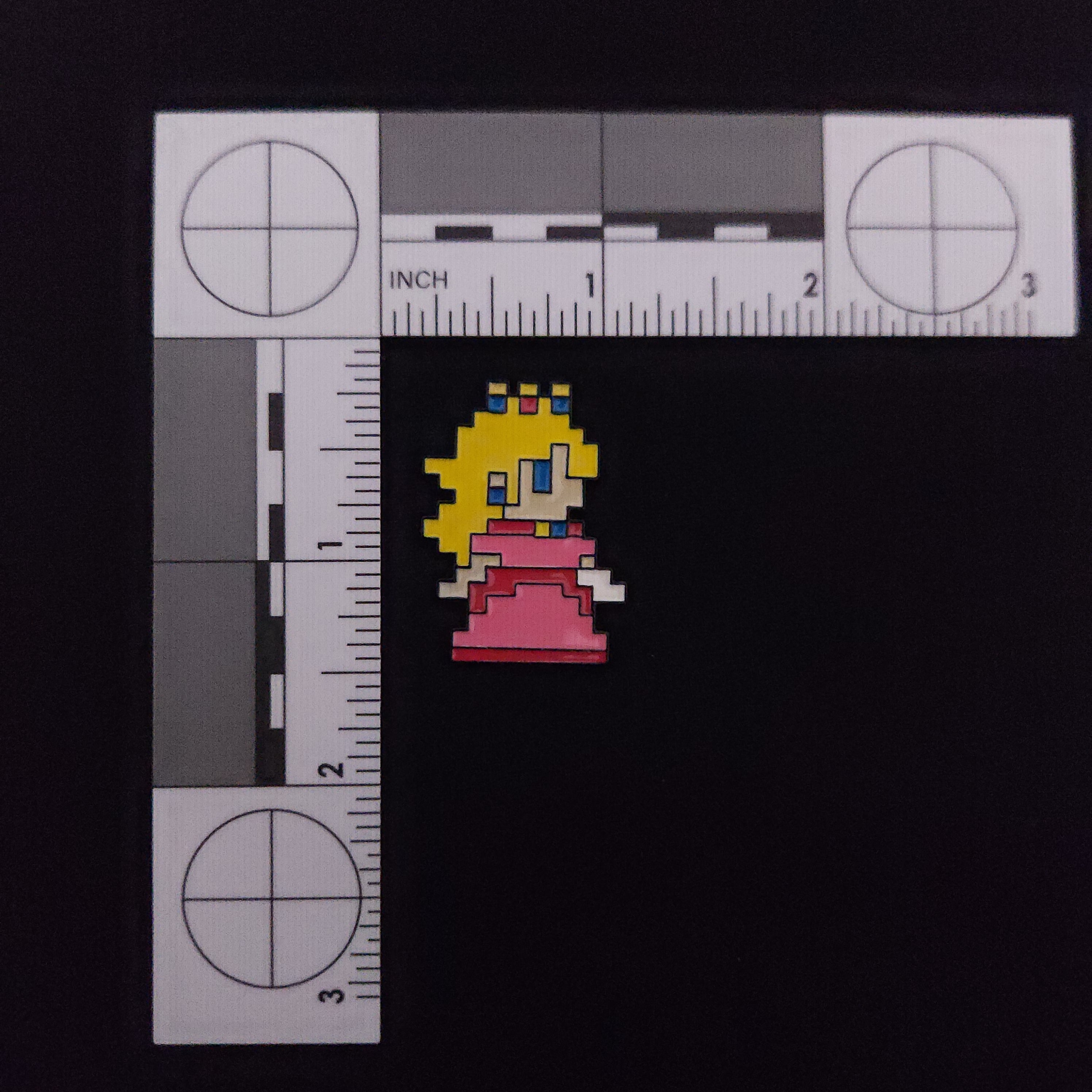 Super Mario Bros. 8-Bit Princess Peach Pin