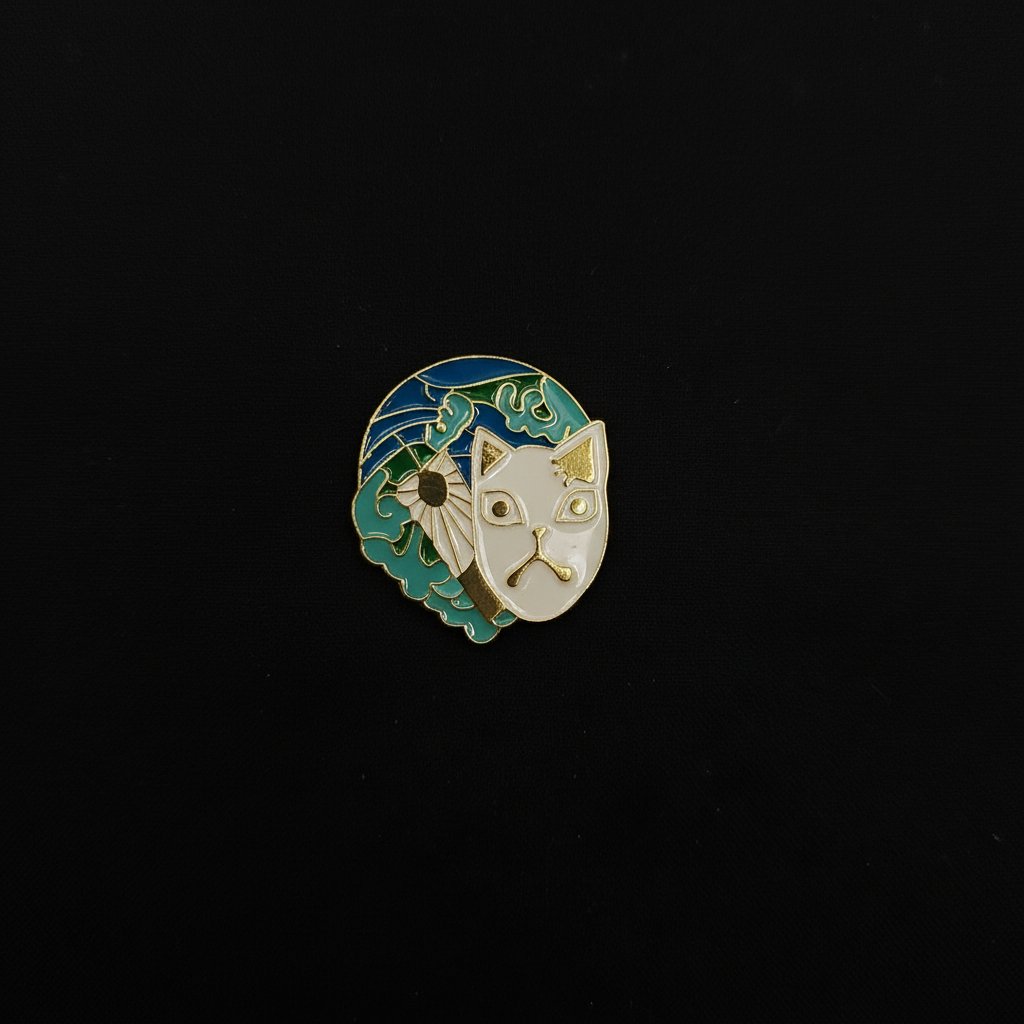 Demon Slayer Kyojuro Mask Pin