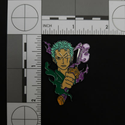 One Piece Zoro Pin