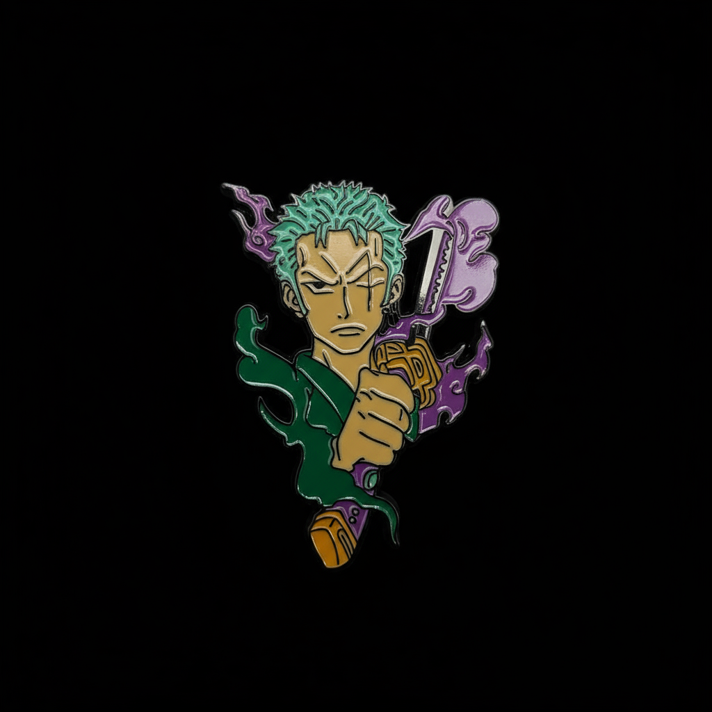 One Piece Zoro Pin
