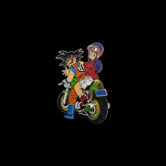 Dragon Ball Goku and Bulma Pin