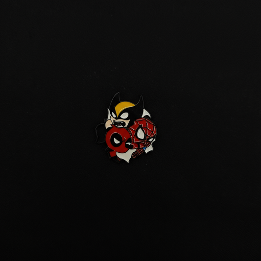 Marvel Wolverine x Deadpool x Spiderman Pin