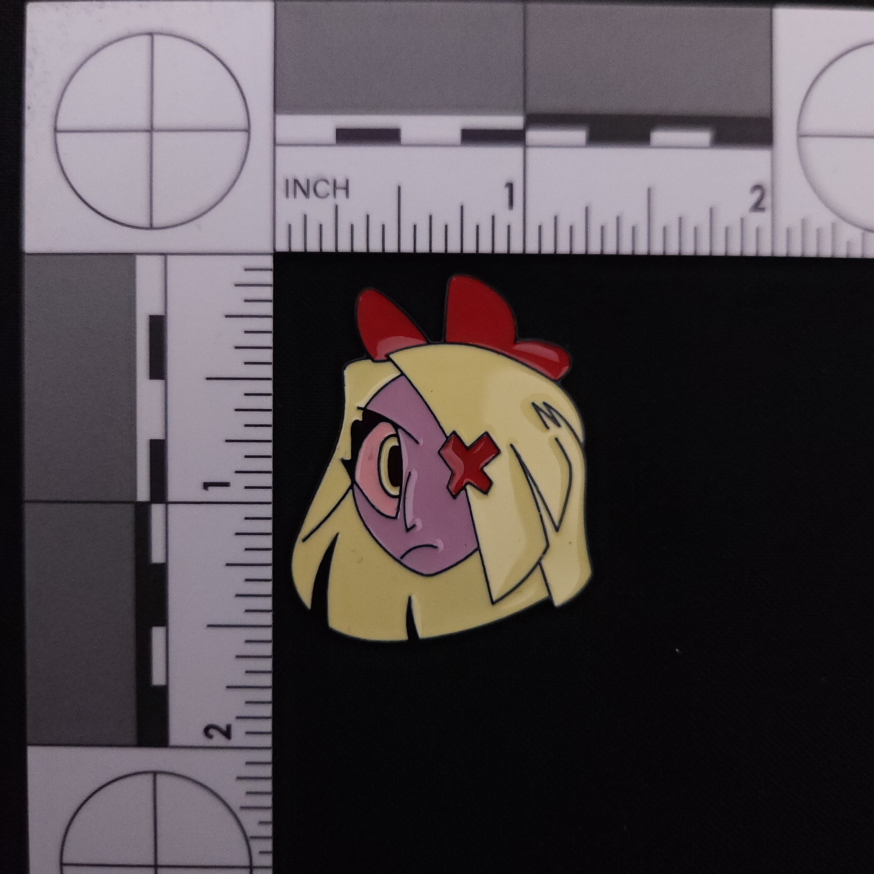 Hazbin Hotel Vaggy Face Pin