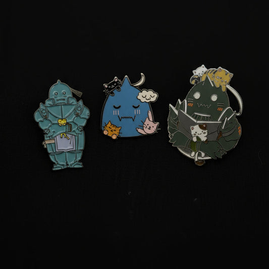 FMA Alphonse with cats