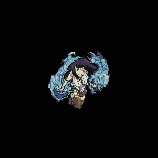 Naruto Hinata Twin Lion Fists Pin