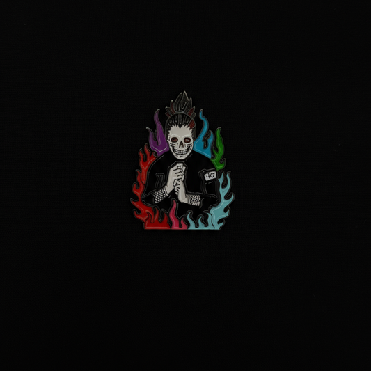 Naruto Shikamaru Colored Flames Pin